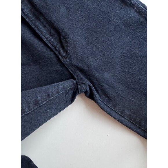 ANINE BING Jagger OD Black Dark Blue High Rise Skinny Ankle Jeans, Size 28 - Picture 7 of 15